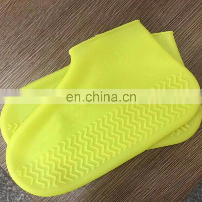 Recyclable Silicone Overshoes Reusable Waterproof Rainproof women Men Shoes Covers