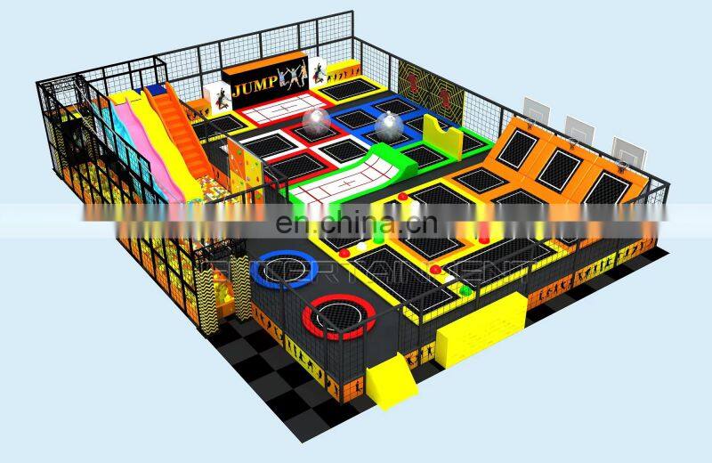 Commercial Trampoline park manufacturer adult kids indoor trampoline for sale