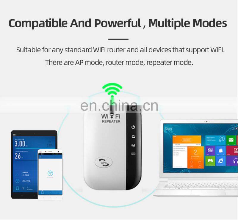 SDS1248 ALLINGE WiFi Repeater 300Mbps Wireless Long Range Signal Portable Wi-fi Signal Booster Expander Amplifier