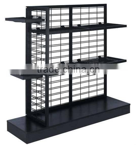 Metal stand steel gondola supermarket shelf