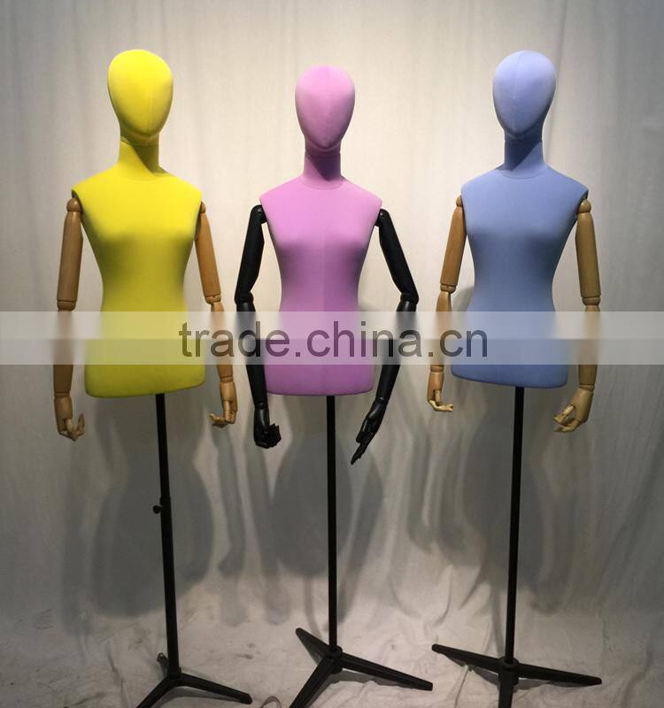 high quality half body torso mannequin