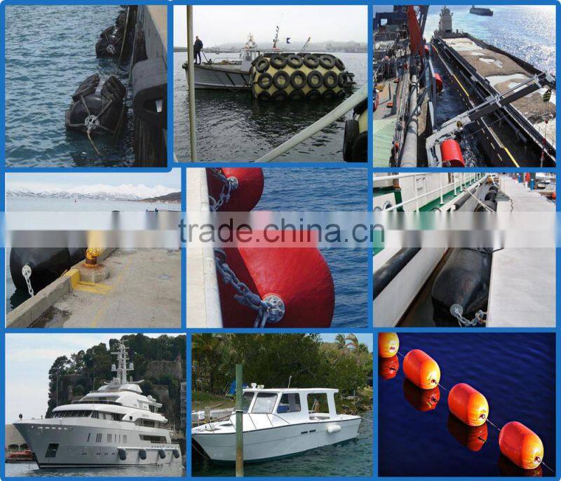 luxiang quality Marine Floating Fender Foam Filled fender