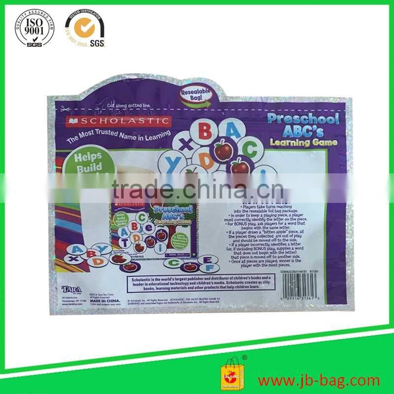 Plastic Zip Lock Packaging bag Plastic Bag for Fish Food