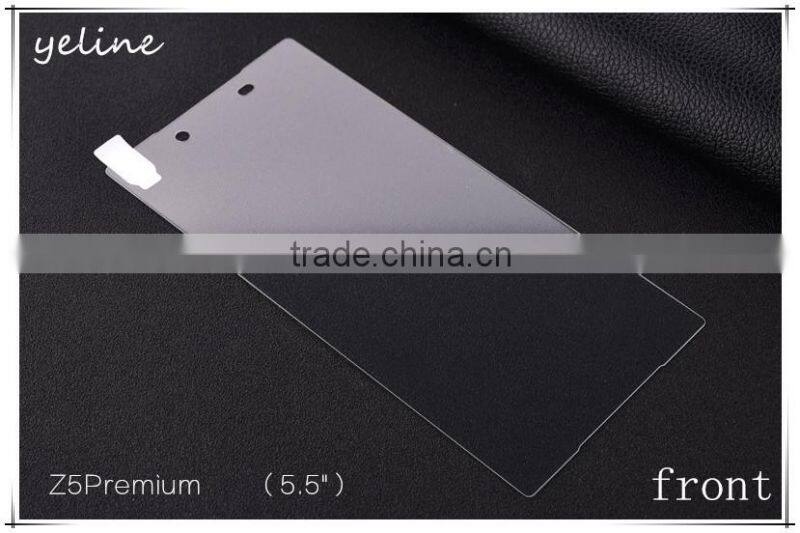 9H hardness tempered glass front screen protector for sony z5mini