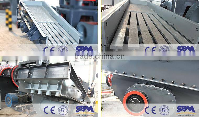 SBM high quality heavy duty apron feeder for sale , mining line feeder