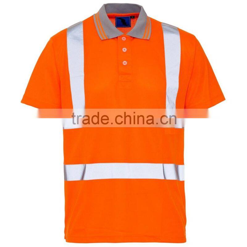 hot sale reflective work shirts, high visibility shirts, wholesale reflective shirts