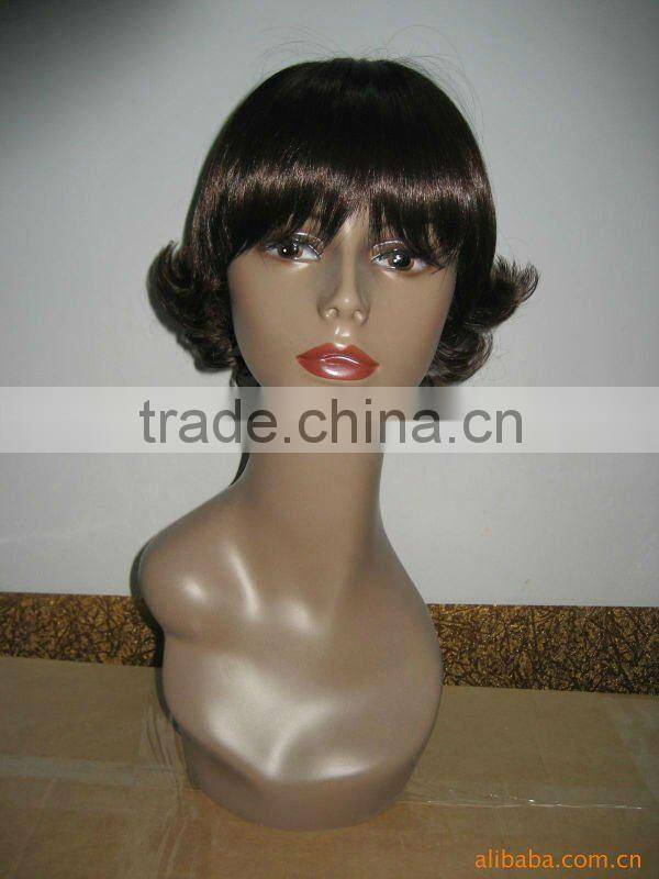Cheap Plastic Wig Mannequin Head