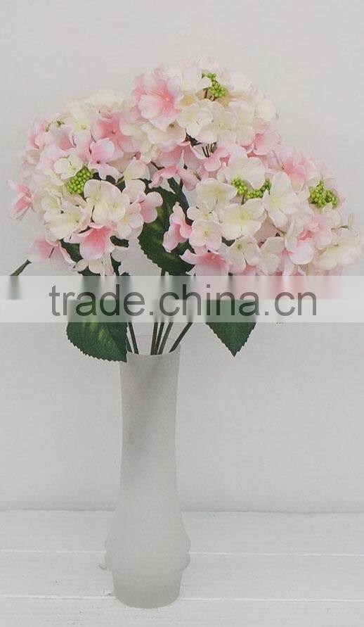 2014 Best selling Bouquet artificial hydrangea flower