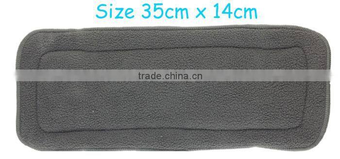 Breathable Baby cloth diaper Bamboo Charcoal Inserts