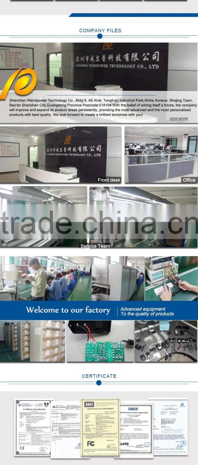 9V1A android tablet charger for tablet pc