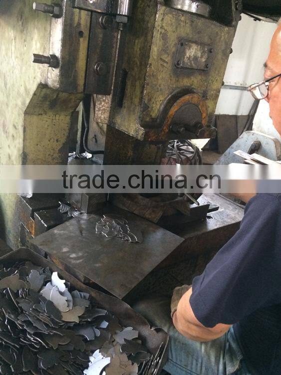 wrought iron stamping products ,cast metal part,cast iron door parts