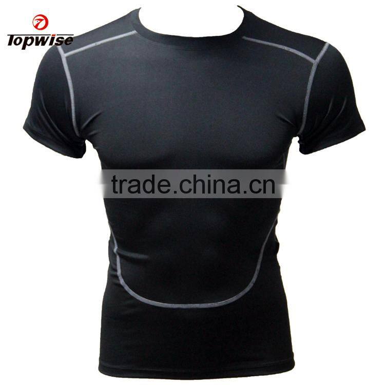 High Quality Mens GYM Compression T Shirt