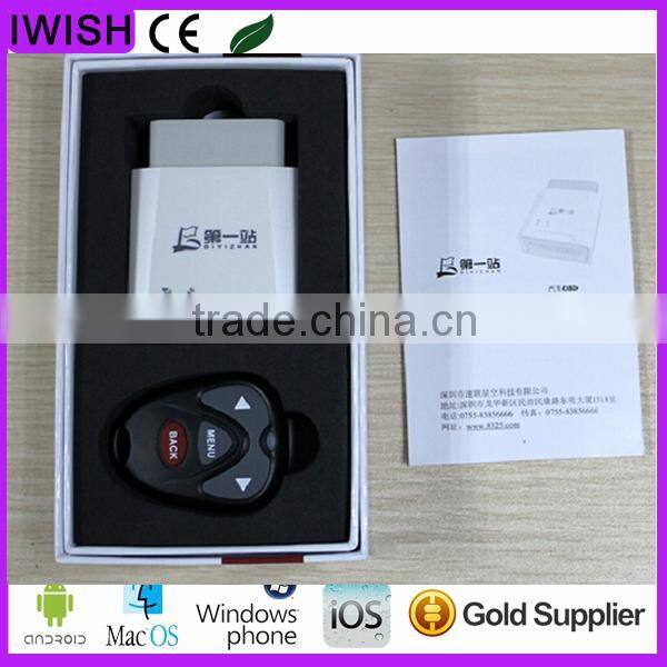 obd ii gps gprs gsm car tracker for vehicle and car with Cumulative Mileage Functions and Voice Monitor