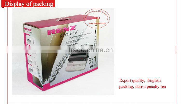 Perfect iron ring binding machine