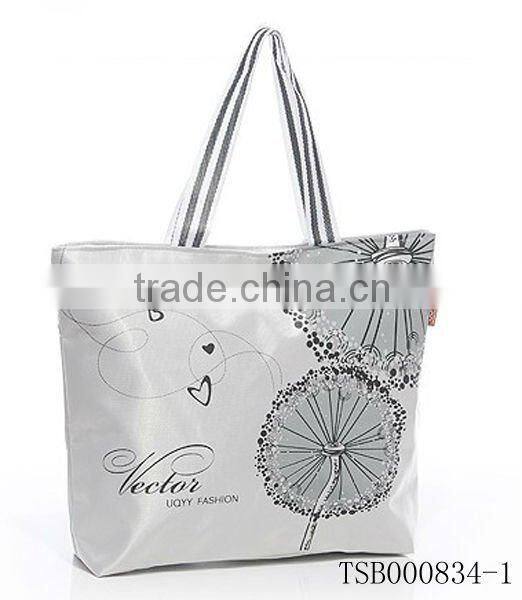 hot sale print large oxford tote bag for women