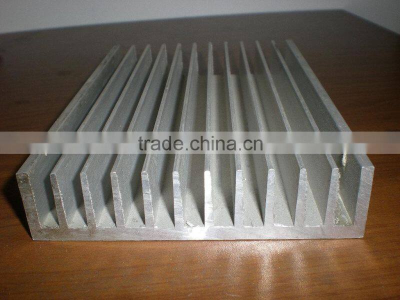 costom 6063 T5 T6 aluminium heat sink plate price per kg by Shanghai Jiayun aluminium extrusion profile manufacturer