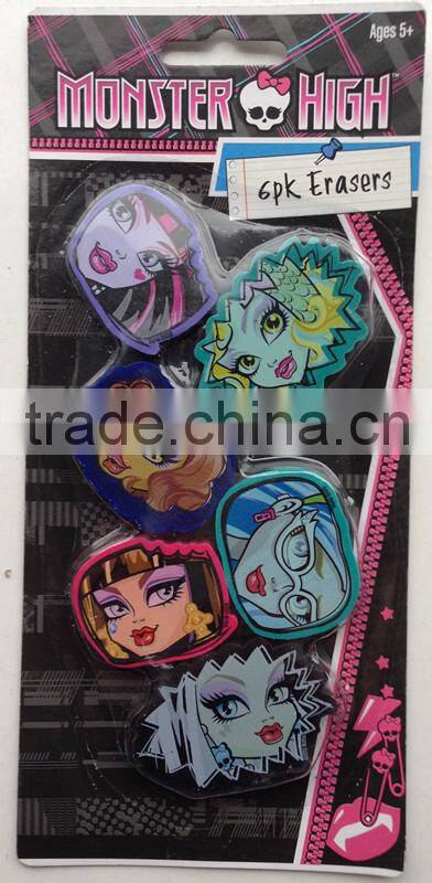 6 PK Eraser Home Hot Sales Eraser Factories