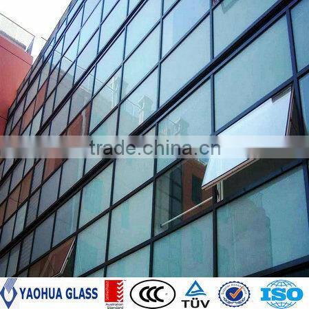 AS/NZS ISO &CE Laminated glasstempered glassinsulating glass curtain wall
