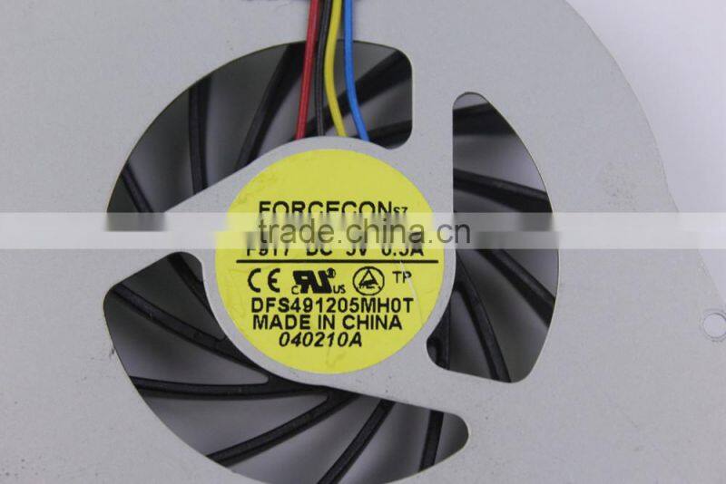 Laptop CPU Cooling fan cooler for ASUS G60J G60J G50J cooler F9Y7 DCG50J 5V 0.5V FREE SHIPPING
