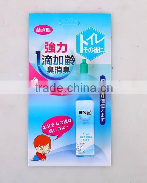 BN bacteria deodorant toilet bowl cleaner block blue bubble