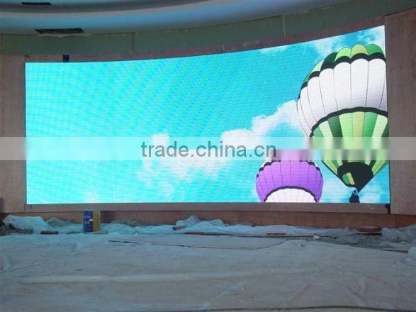 Indoor p5mm HD curved led video wall/xxx movie led display for the hotel/theatre/conference center
