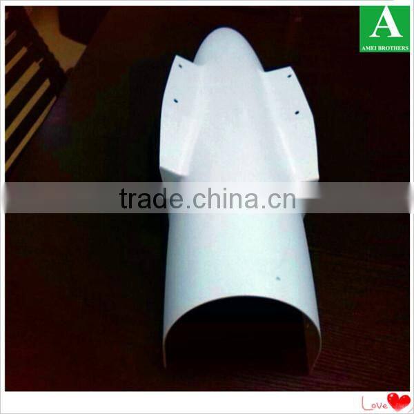 Black hard plastic vacuum forming auto parts