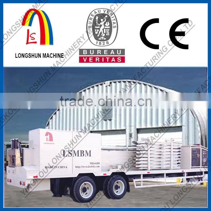 wide use k arch curving roof roll forming machine