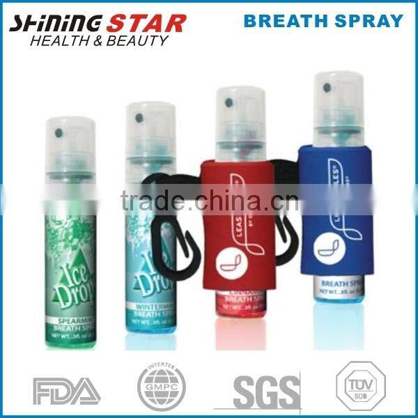 oral care mouth spray bottle