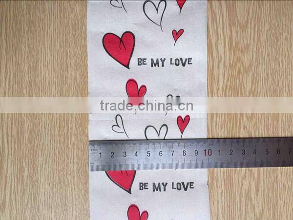 Excellent quality customized printed toilet tissue roll paper