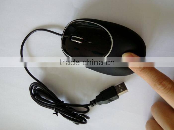 Anti-stress wired silicon soft mouse as Christmas gift
