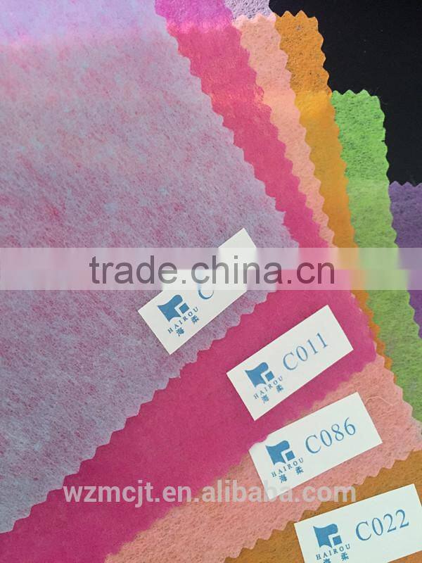 Hairou Colorful Chemical bond Non-woven Wrapping Samples
