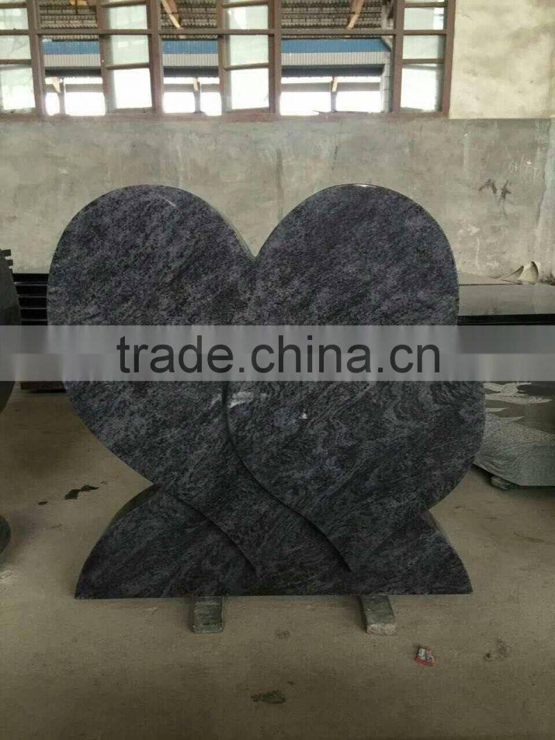 Heart shape headstone tombstone