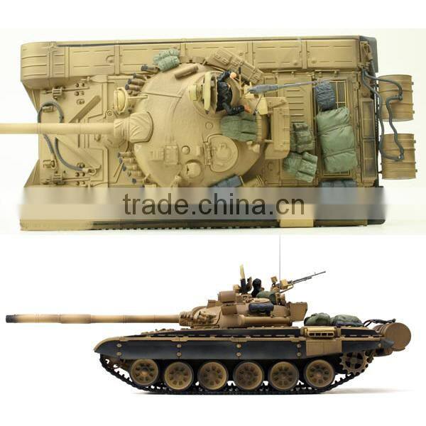 2.4G rc airsoft tank 1:24 rc tank T72 VS Tank with shooting BB Russian Tank T72 M1