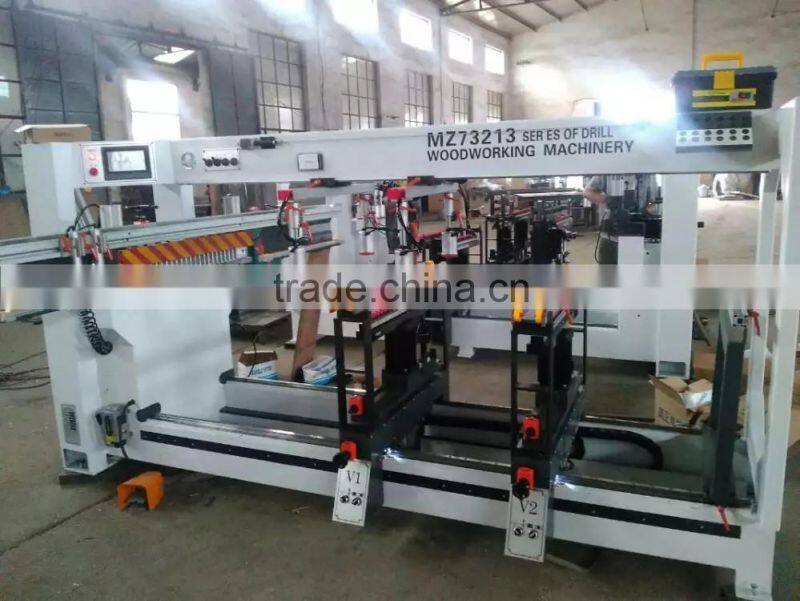 woodworking wood multi-boring machine