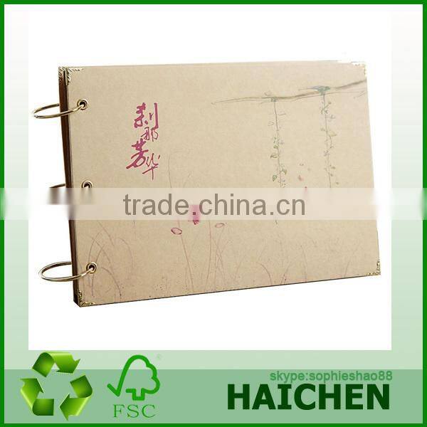 3-ring pocket HUNTER-GREEN album for 504 photos - 4"x6"