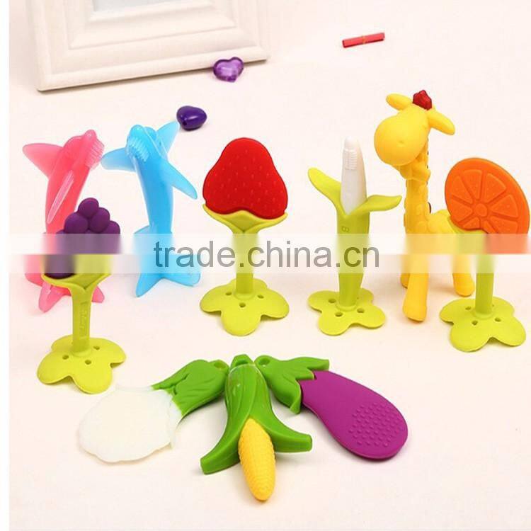 hot selling silicone teether /teething toys