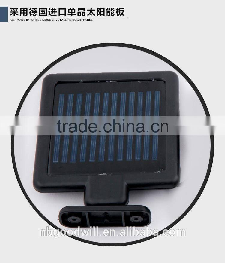 Outdoor solar LED lights, the human body induction lamp, waterproof double induction street light, solar garden light