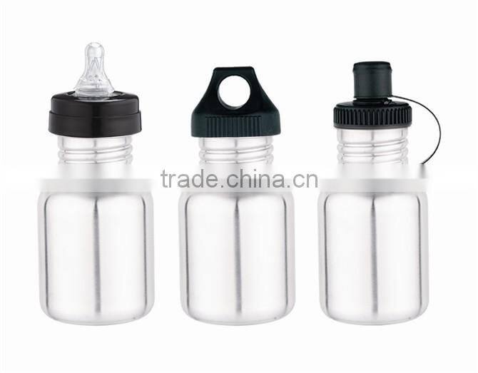 13oz /360ML Eco-Friendly Wide Mouth Stainless Steel Sports Water Bottle - BPA Free