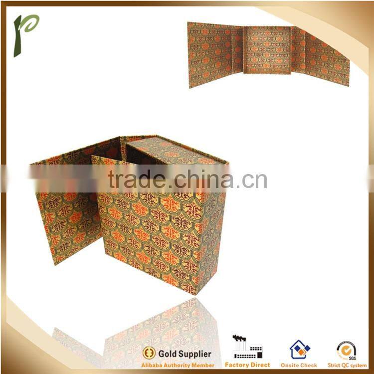 Popwide 2015 Wholesales Customized Pattern High Quality Paper Packing Box/gift paper box
