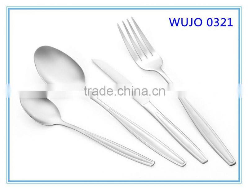 Stainless steel cutlery set