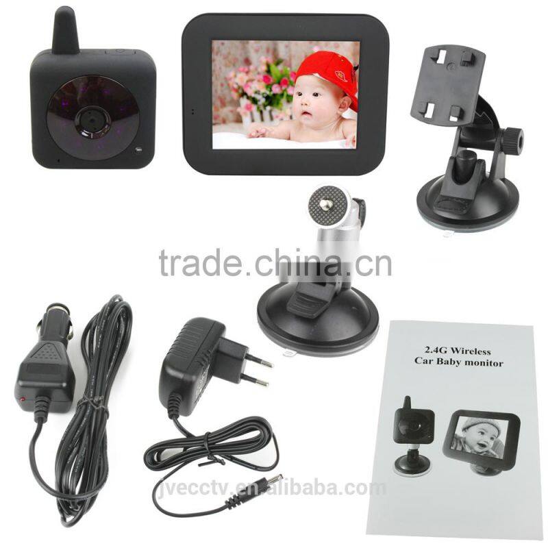 factory oem 3.5 Inch wireless baby monitor camera