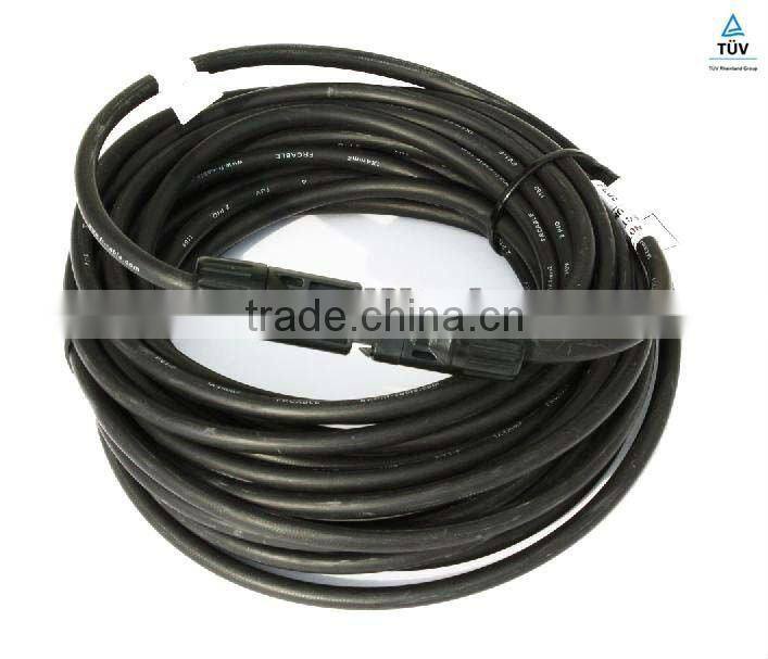 solar panel cable 4mm Reach rosh wires xlpe pv dc tinned copper solar power cable
