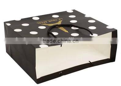 Beautiful hand paper bag wholesale gift shopping bag