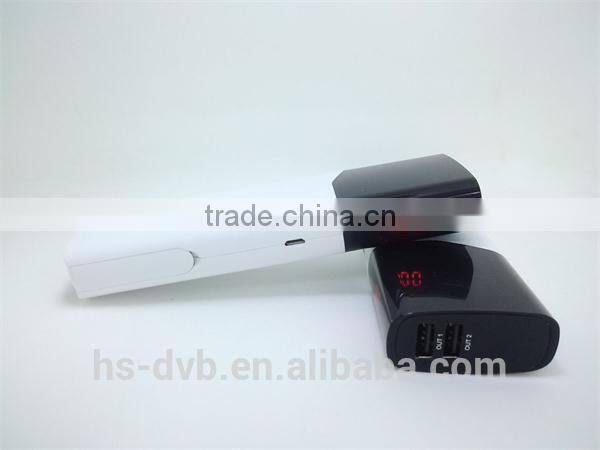 2015 Newest Factory Price High Quality Mobile New Power Bank 10400mah With Led Light For All Smartphones