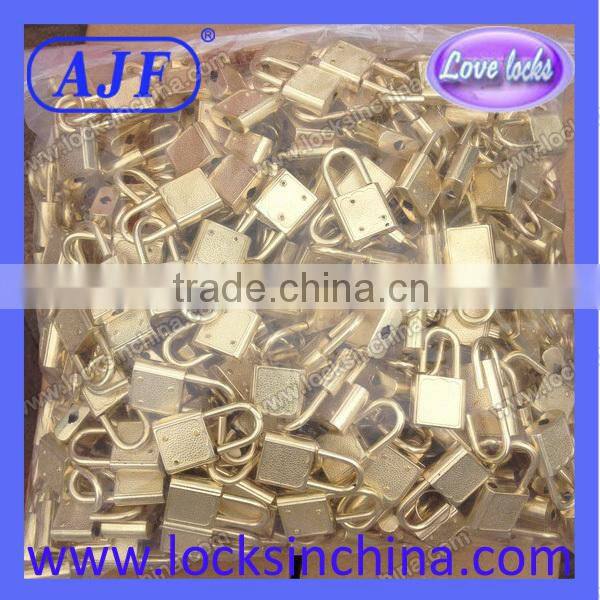 AJF Wholesale popular colorful Square Plastic mini key locks