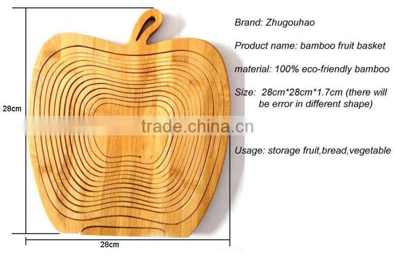 Fruit picking basket handicrafts made of bamboo