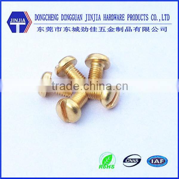 m4*6 phillips wafer head gear copper screws for electrical appliance