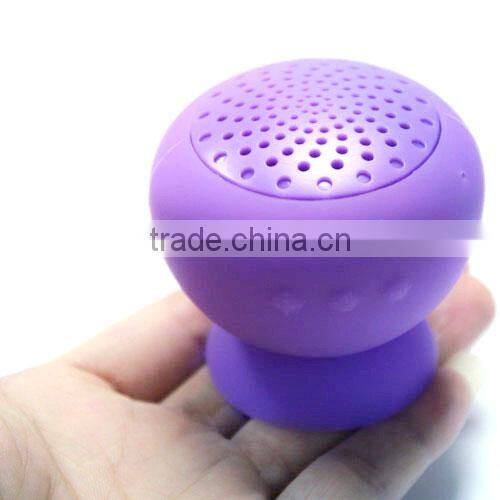 A2 Suction Cup Mini Mushroom Bluetooth Wireless Speaker Amplifier for iPhone iPad