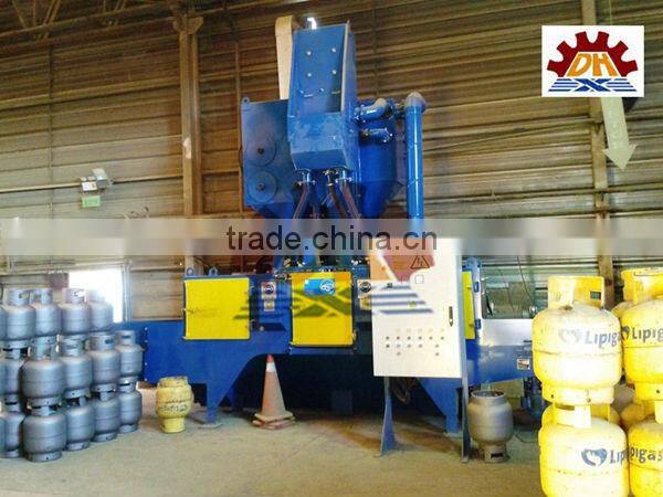 continuous Hanging Chain Shot Blasting Machine For LPG Cylinder