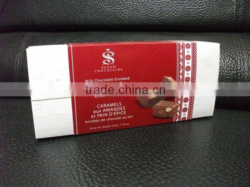 sleeve folding box chocolate paper box food paper box